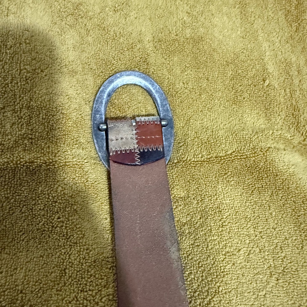 Fossil Multicolor Checkered Belt - Picture 4 of 4